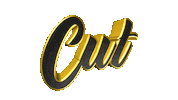 text cut Sticker