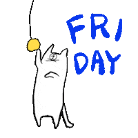 Its Friday Love Sticker by Gunmaunofficial