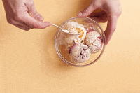 ice cream breakfast GIF