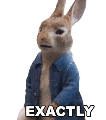 Fun No Sticker by Peter Rabbit Movie