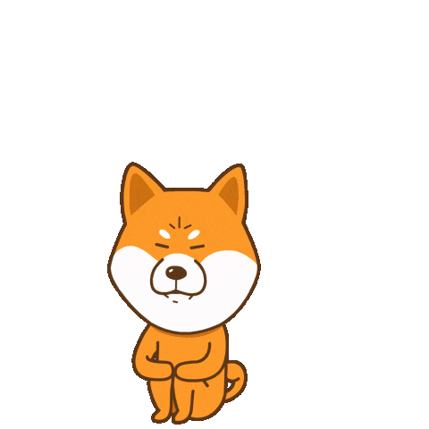 Corgi Shiba Sticker