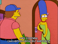 happy marge simpson GIF