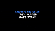 credits informing GIF by South Park 