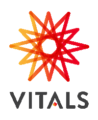 vitalsvoedingssupplementen sport logo health fit Sticker