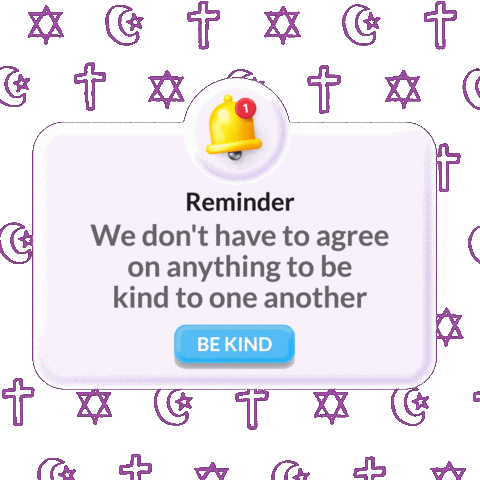Be Kind Israel Sticker by GIF Peace a Chance