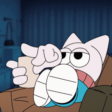 Globkins look pointing reaction gif i see you GIF