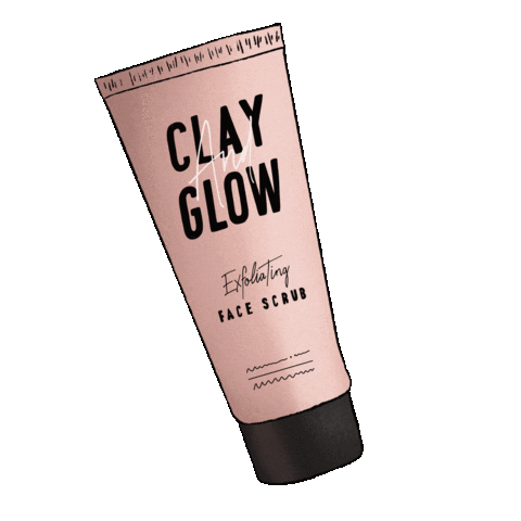 Face Glow Sticker by Clay And Glow®