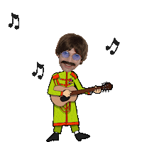 theflamingshakers music guitar musica rhythm Sticker