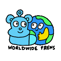 Happy Global Citizen Sticker by TEJI