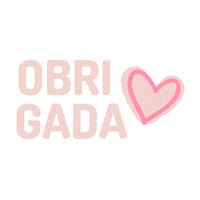 llbrigadeiros thankyou rosa coracao thank Sticker