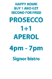 1 1 prosecco Sticker by signorbistro