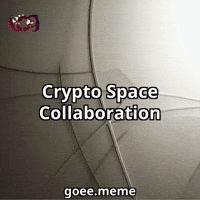 Space Crypto GIF by Goeememe