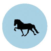 Horse Sticker by Ráðgjafarmiðstöð Landbúnaðarins