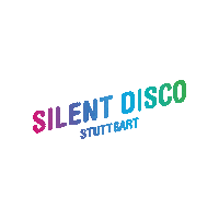 Party Headphones Sticker by Silent Disco Stuttgart