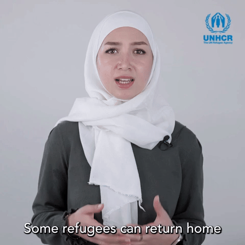 The majority of refugees can't safely return home