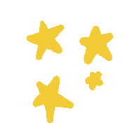 Stars Sticker by Croffle I'm In Love