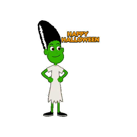 Excited Trick Or Treat Sticker by Cool School