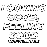 nails do you dipwell Sticker by DipWellNails