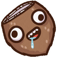 Coconut Sticker