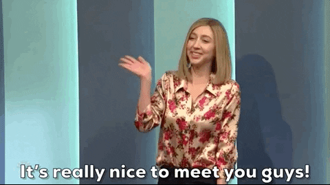 Nice To Meet You Heidi Gardner GIF by Saturday Night Live