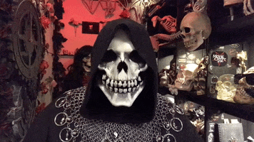 Thanks Death GIF by Grim D. Reaper