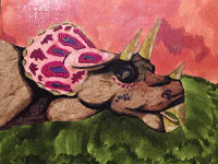 Hungry Dinosaur GIF by The LSD Hotel