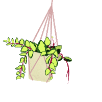 Flower Suspend Sticker by Stana_