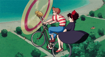 kikis delivery service majo no takkybin GIF by Maudit
