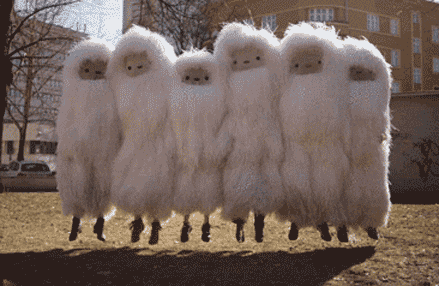 monster hover GIF