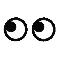 Eyes Watching Sticker by Bureau Sebastian Moock