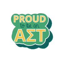 alpha tau Sticker by Alpha Sigma Tau Sorority