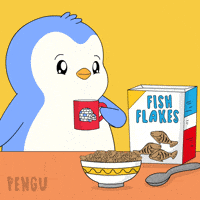 Good Morning Coffee GIF by Pudgy Penguins