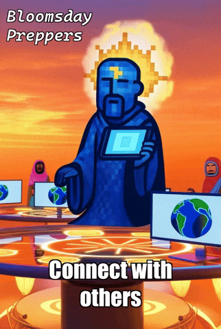 Community Inspiring GIF by Bloomsday Preppers