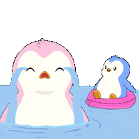 I Love You Crying Sticker by Pudgy Penguins