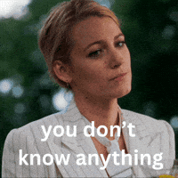 Learn I Know Things GIF by Blake Lively Fan