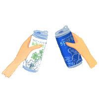 bottleshockkr cheers golf wine 짠 Sticker