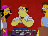 Instructing Season 4 GIF by The Simpsons