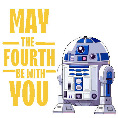 May The Fourth Be With You Star Wars Day Sticker by Pudgy Penguins