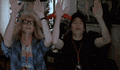 Happy Waynes World GIF