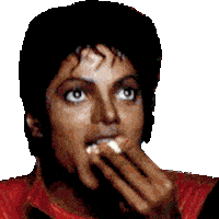 Happy Michael Jackson Sticker