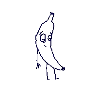 Chill Banana Sticker by The King of Staten Island