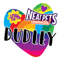 Dudley Sticker by Neat Pets Mementos