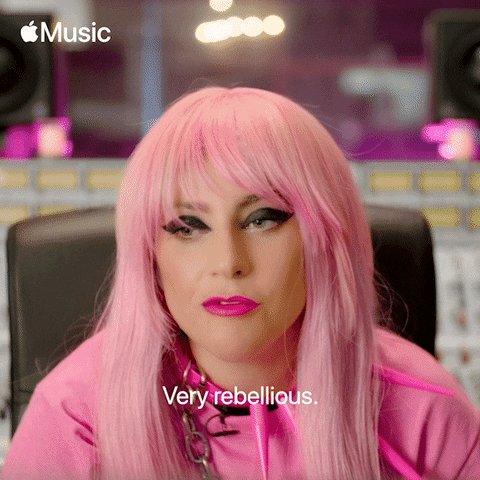 Lady Gaga Rebel GIF by Apple Music