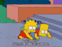 Helping Lisa Simpson GIF by The Simpsons