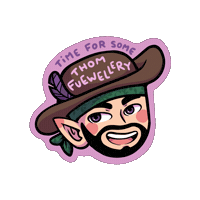 tomfoolery_live tomfoolery bard ren faire renaissance faire Sticker