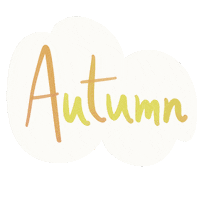Fall Season Sticker