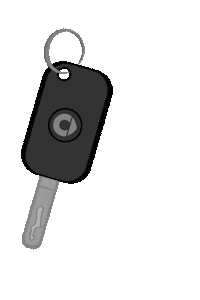 Driving Electric Car Sticker by smart