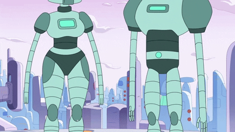 scifi shining GIF by Cartoon Hangover