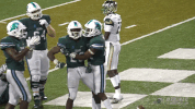 football athletics GIF by GreenWave