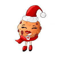 Chrismas Sticker by Sporty Cookies